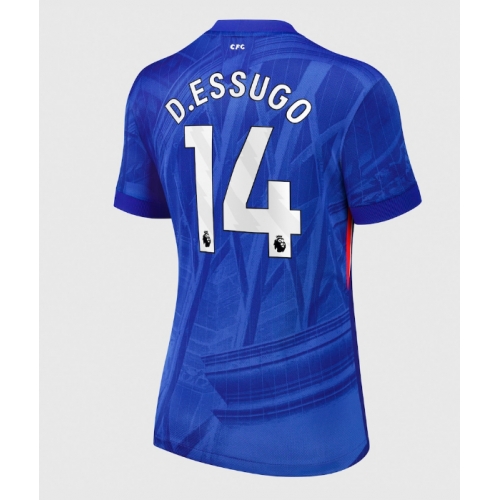 Billige Fotballdrakt Chelsea Dario Essugo #14 Replika Hjemmedrakt Dame 2025-26 Kortermet Billige Fotballdrakt Chelsea Dario Essugo #14 Replika Hjemmedrakt Dame 2025-26 Kortermet